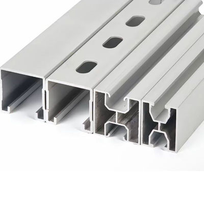 ভালো দাম তাপ প্রতিরোধী সৌর মাউন্ট রেল 41mmX41mm সৌর অ্যালুমিনিয়াম রেল অনলাইন